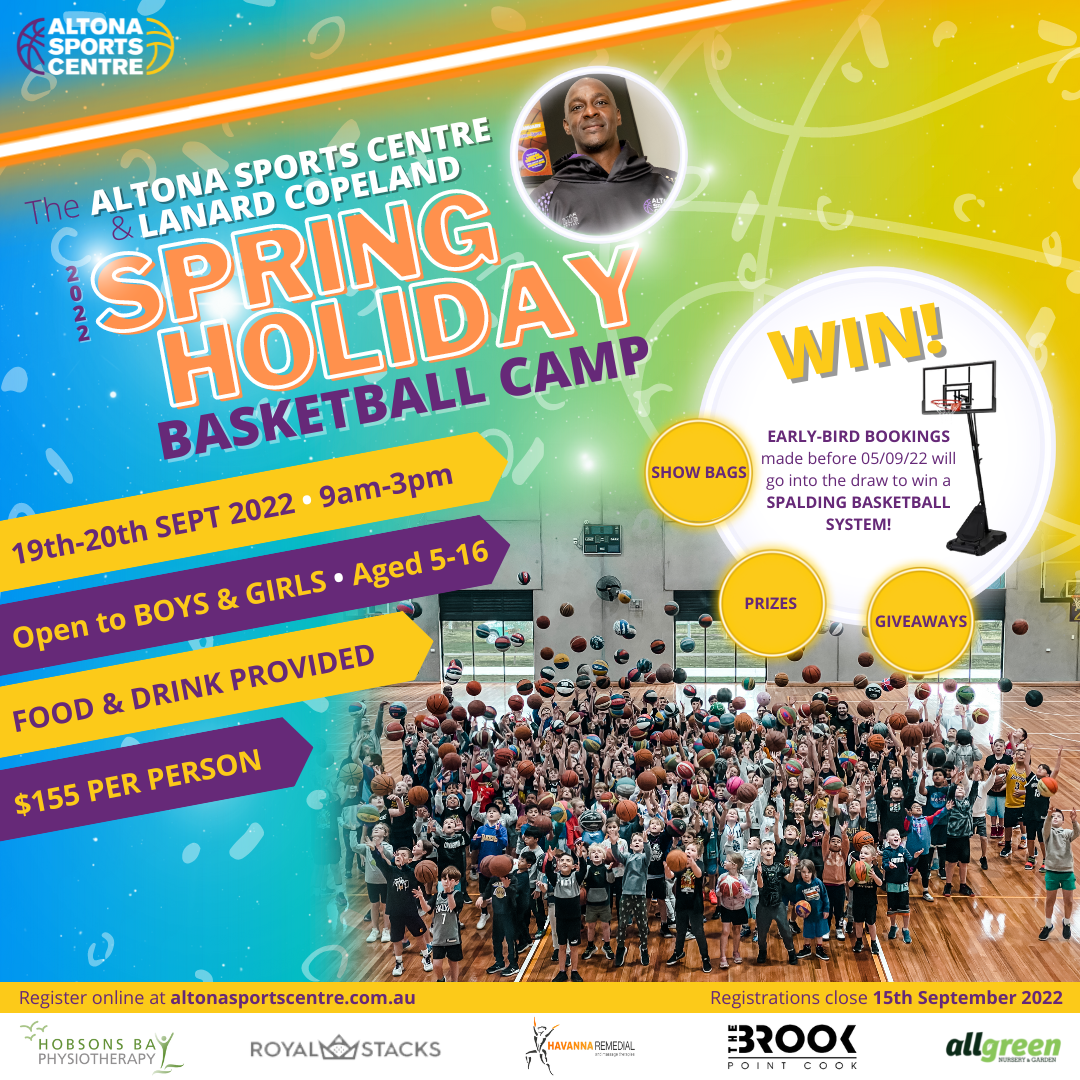 2022 Spring Holiday Basketball Camp Visit Hobsons Bay