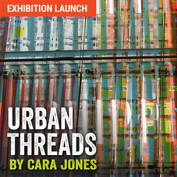 Urban Threads by Cara Jones at The Outside Gallery Visit Hobsons Bay
