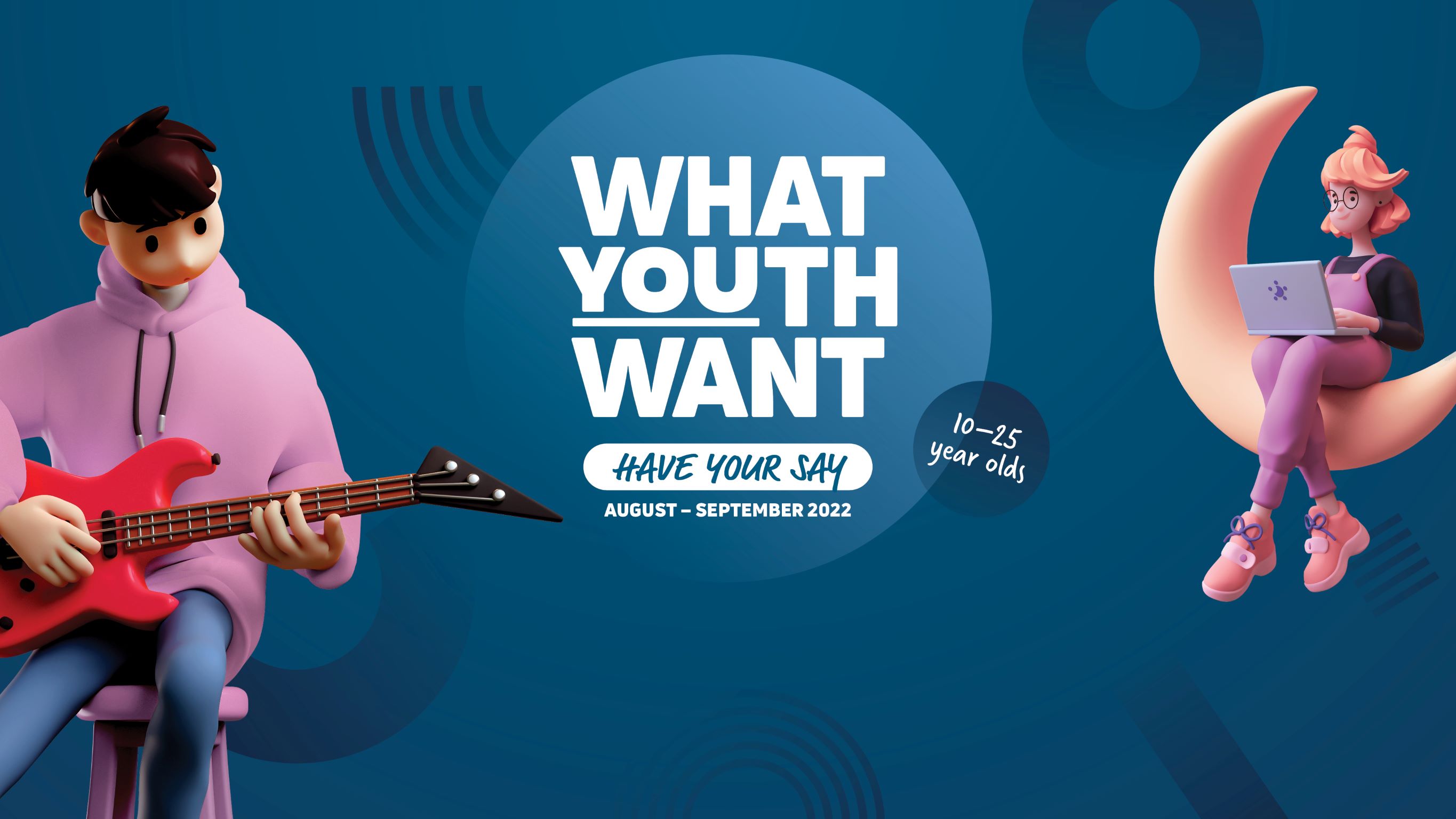 What youth want banner