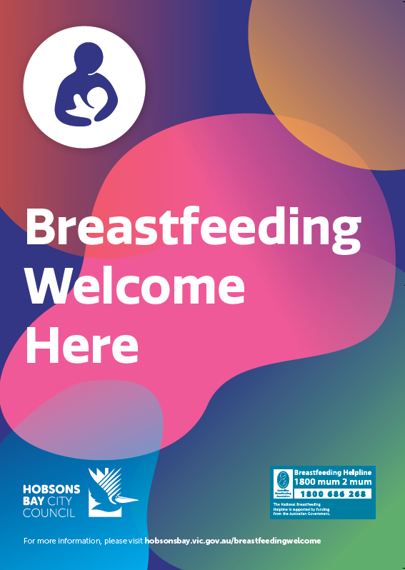 A4-sticker Breastfeeding Welcome