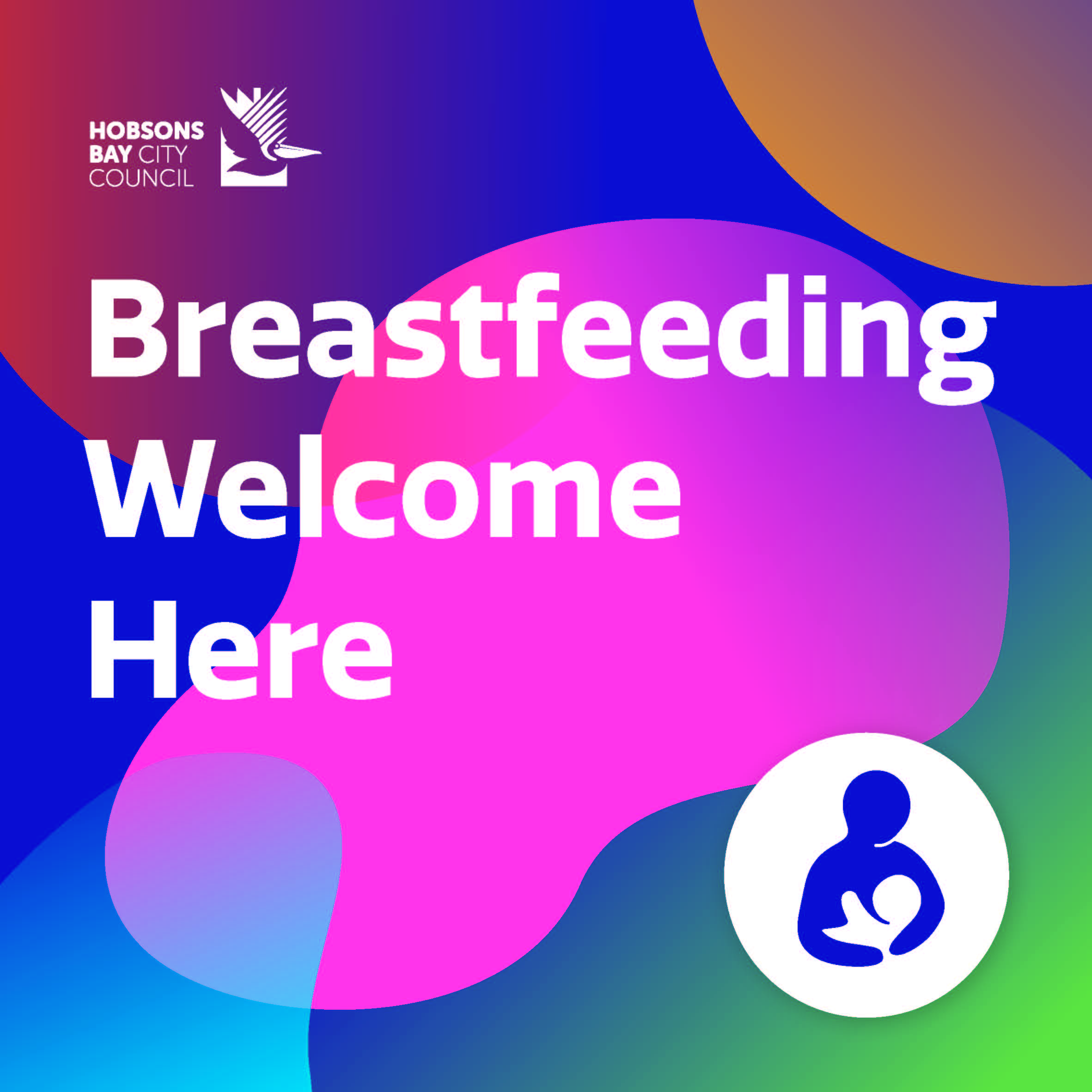 Breastfeeding Welcome sticker