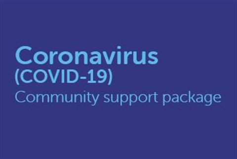 coronavirus community support package