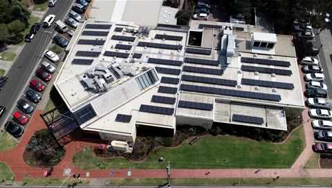 Solar on Altona Library