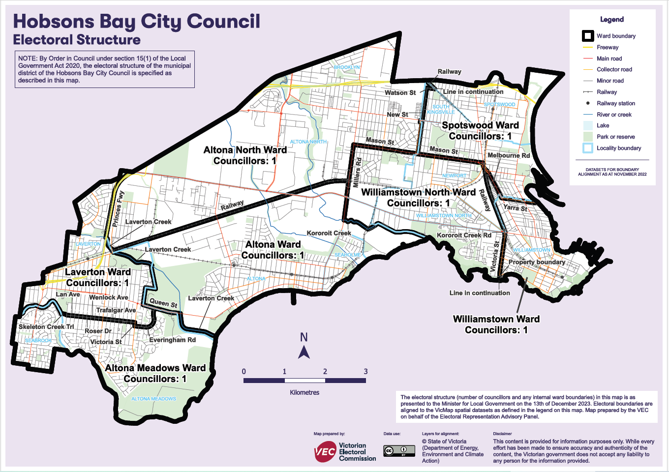 New ward structure