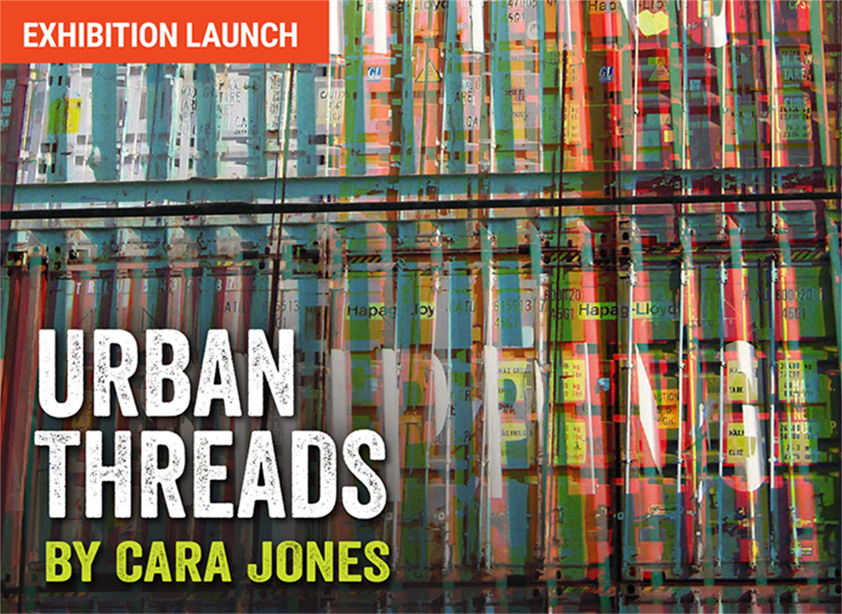 Urban Threads by Cara Jones at The Outside Gallery Visit Hobsons Bay
