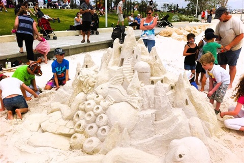 Sand Sculpture (Altona Beach)