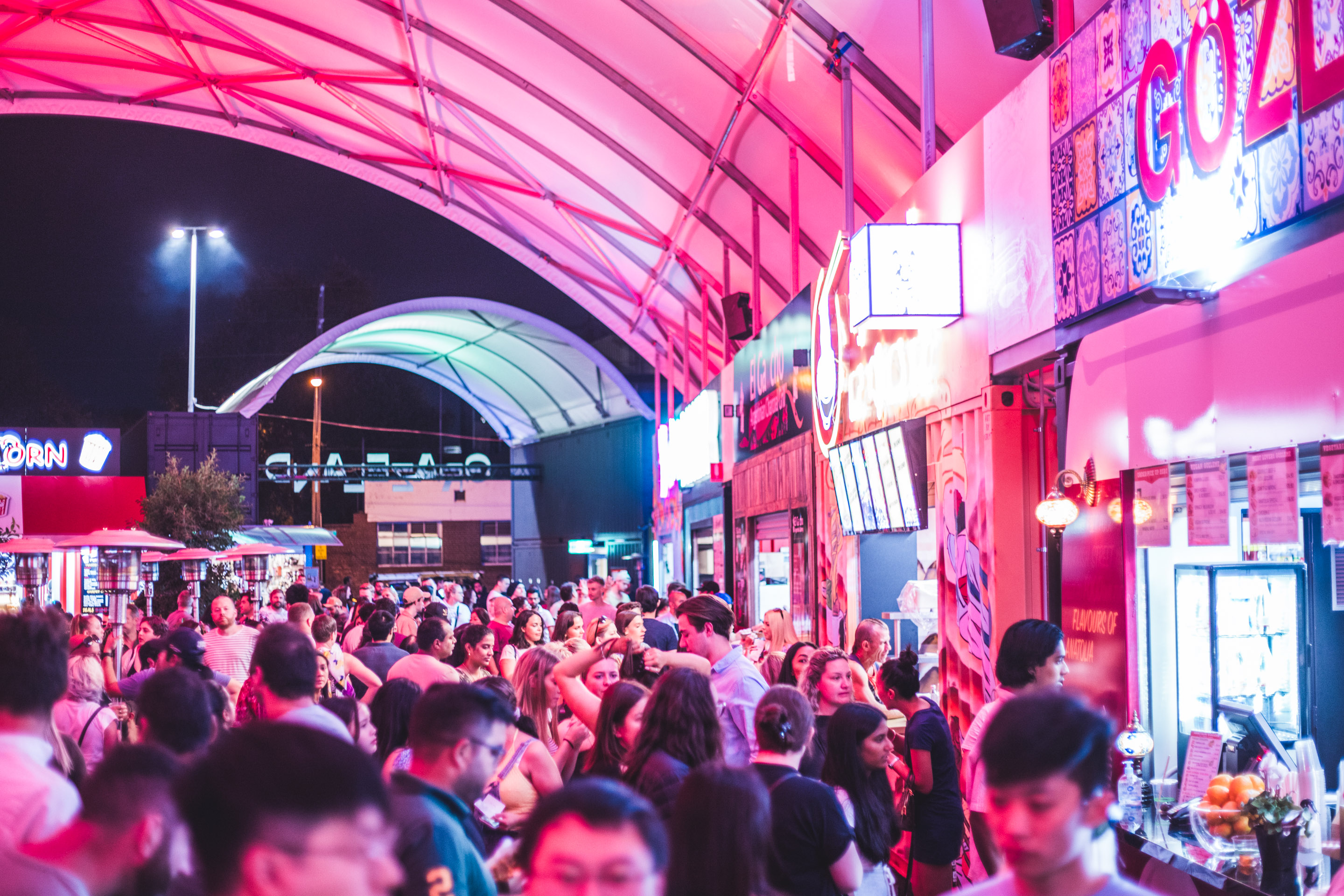 Grazeland Food Stalls