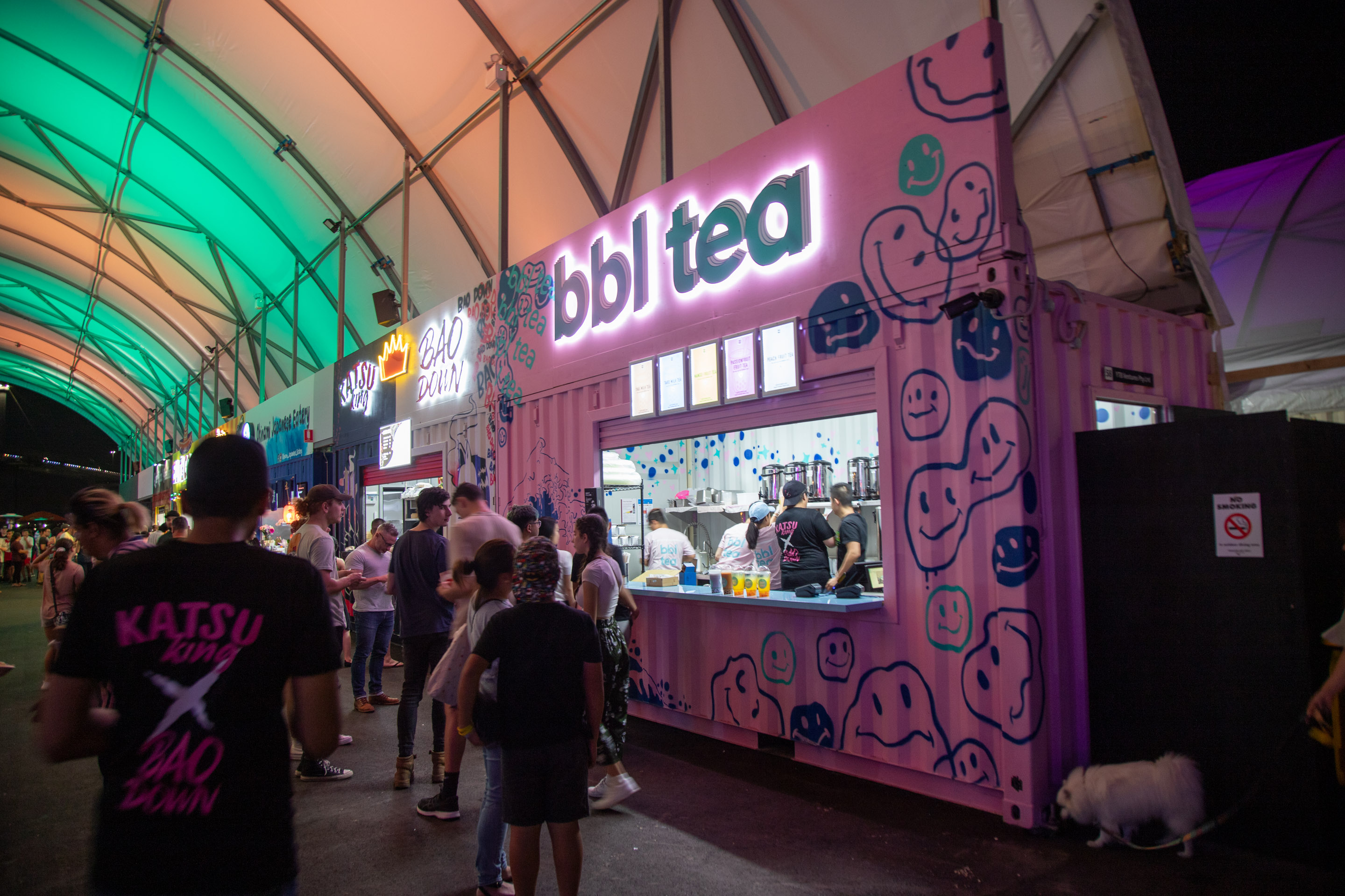 Grazeland Bubble Tea Stall